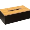 Porta lenços MODERN preto em mdf