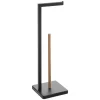 Porta rolos wc bambu NATUREO preto