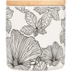 Pote para algodão BLACKFLORA