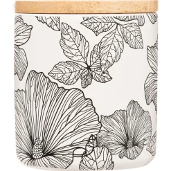 Pote para algodão BLACKFLORA