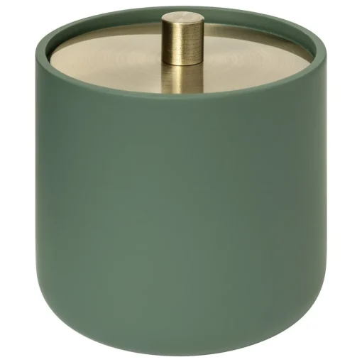 Pote para algodão DUO verde