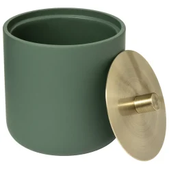 Pote para algodão DUO verde