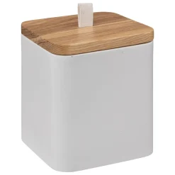 Pote para algodão NATUREO branco