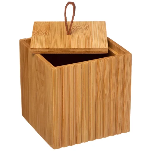 Pote para algodão TERRE INCO em bambu