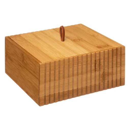 Pote para algodão TERRE INCO em bambu