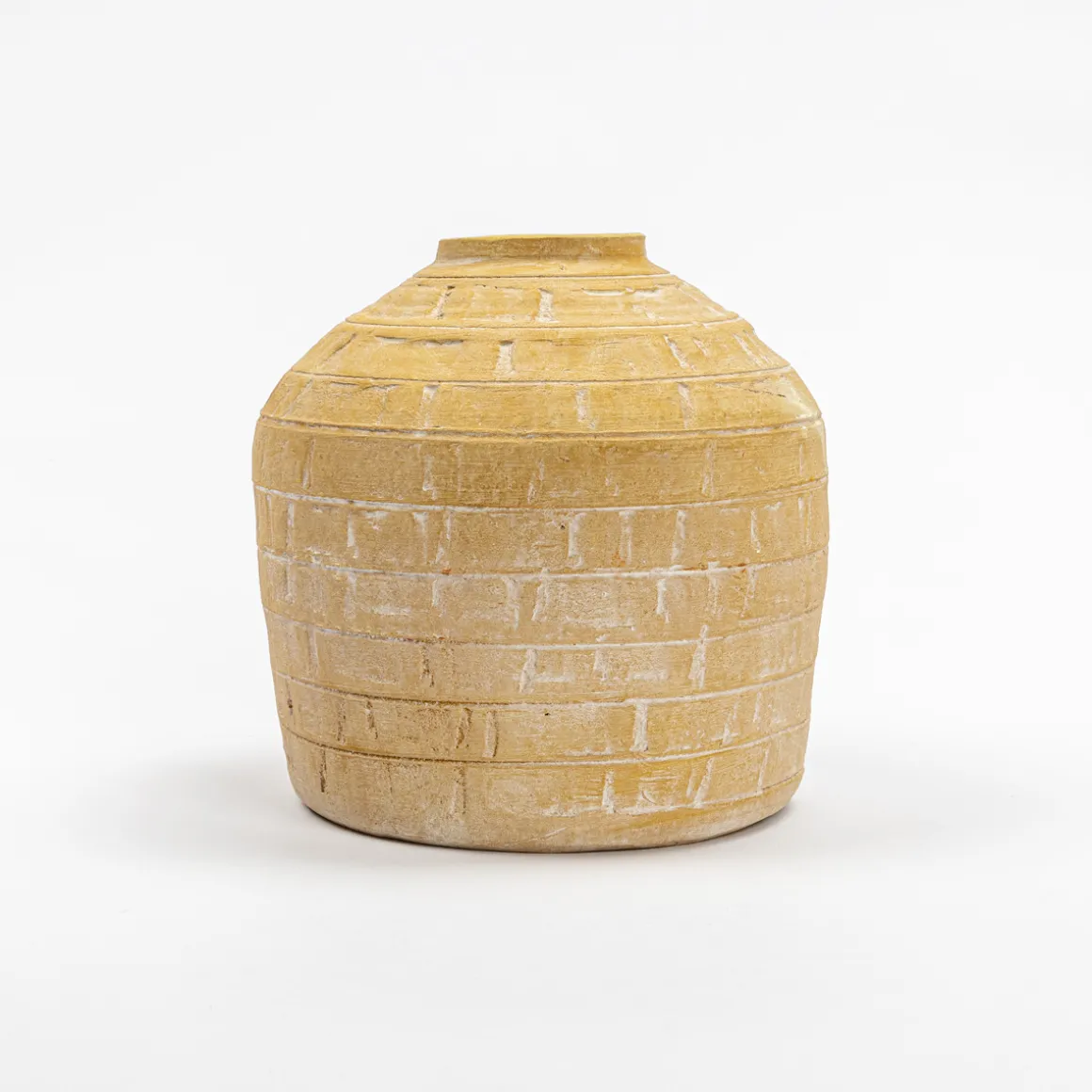 Pote WIND oriental amarelo 20cm