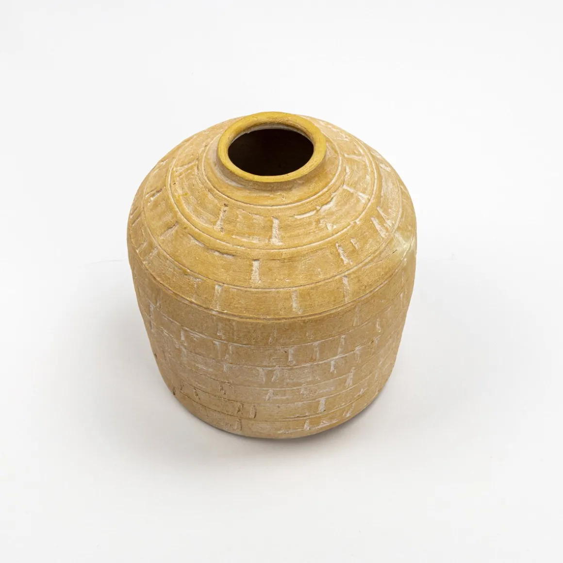 Pote WIND oriental amarelo 20cm