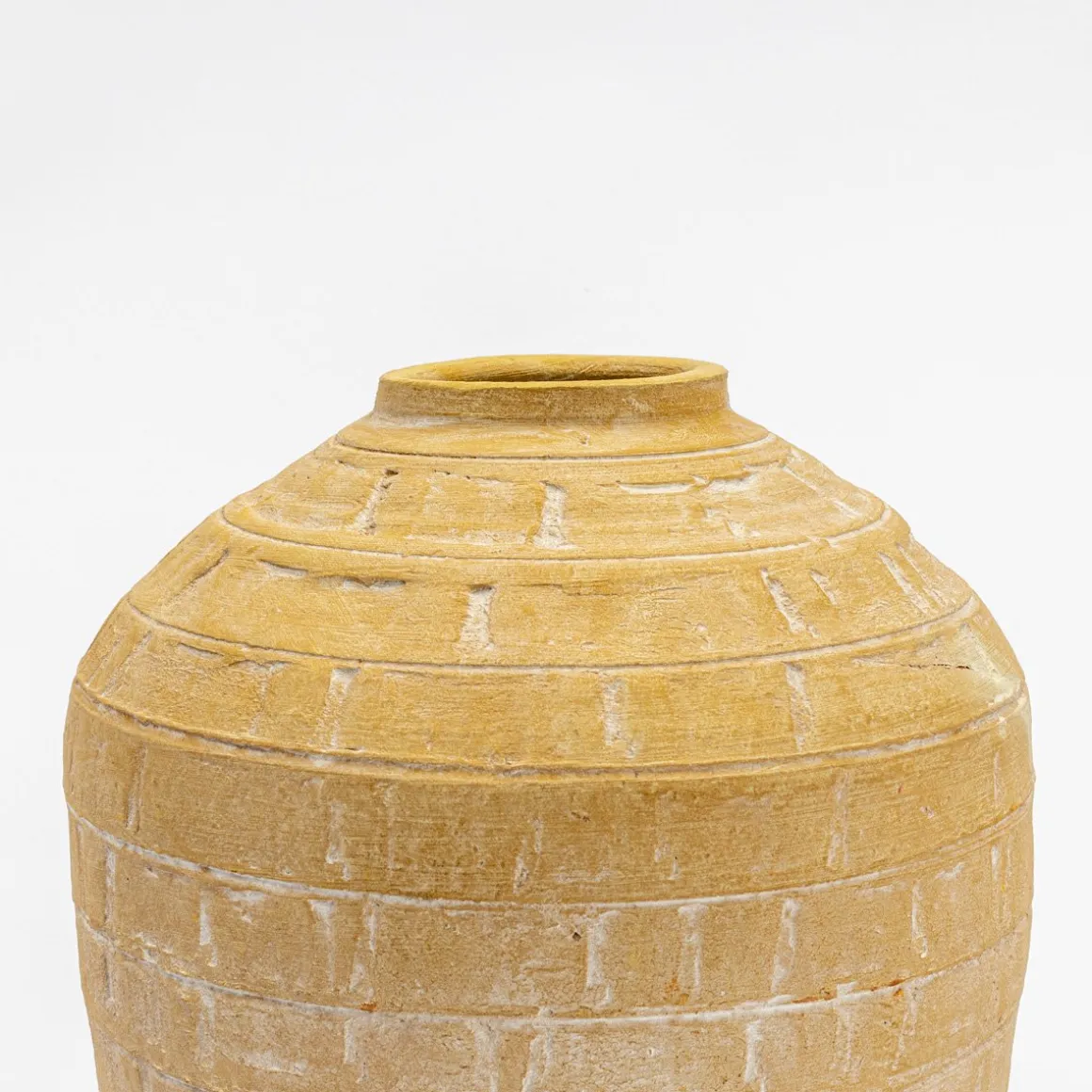 Pote WIND oriental amarelo 20cm