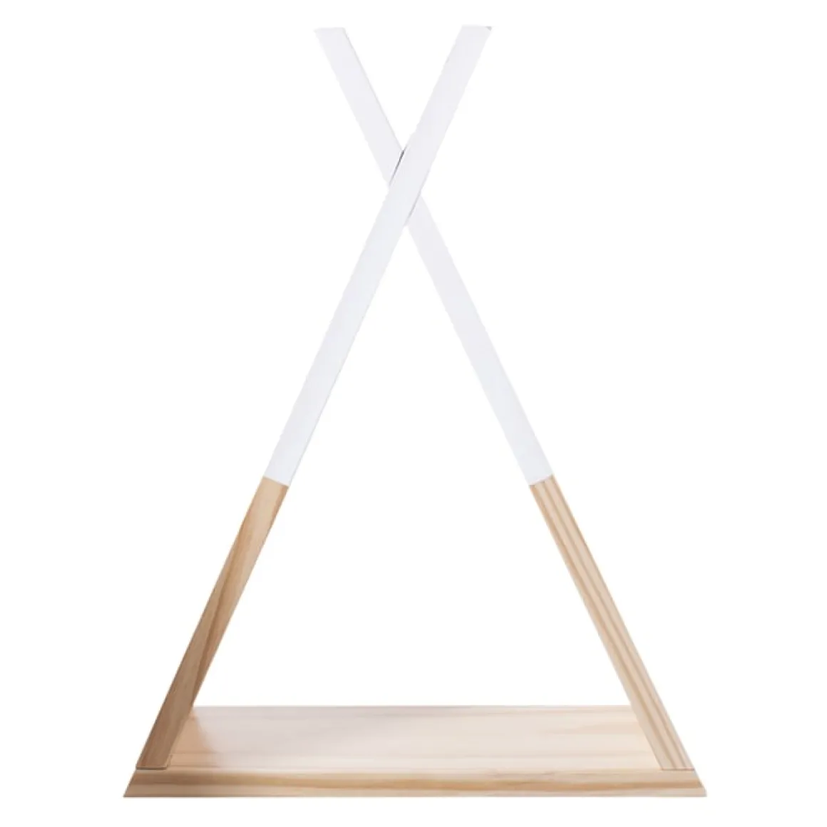 Prateleira TIPI de madeira 39x10x30cm