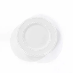 Prato de sobremesa AMELIE branco 20cm