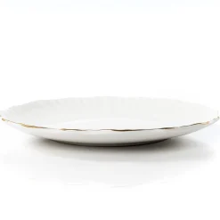 Prato de sobremesa AUBREY branco 22cm