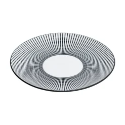 Prato de sobremesa 19cm LUNIS preto