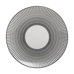 Prato de sobremesa 19cm LUNIS preto