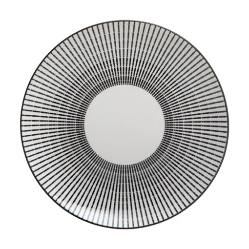 Prato de sobremesa 19cm LUNIS preto