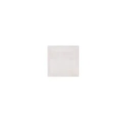 Prato de sobremesa ELITE branco em cerâmica 18cm