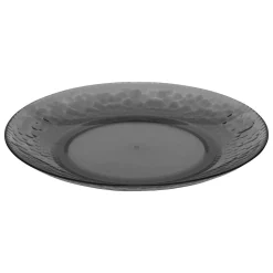 Prato de sobremesa ESTIVA 20cm cinza em poliestireno