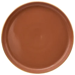 Prato de sobremesa SUBLIMA rosa em porcelana 20cm