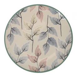Prato de sobremesa TARDOR em porcelana 20cm