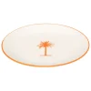 Prato de sobremesa YUCATAN 19cm em porcelana