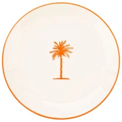 Prato de sobremesa YUCATAN 19cm em porcelana