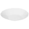 Prato de sopa ALMA branco em cerâmica 22,5cm