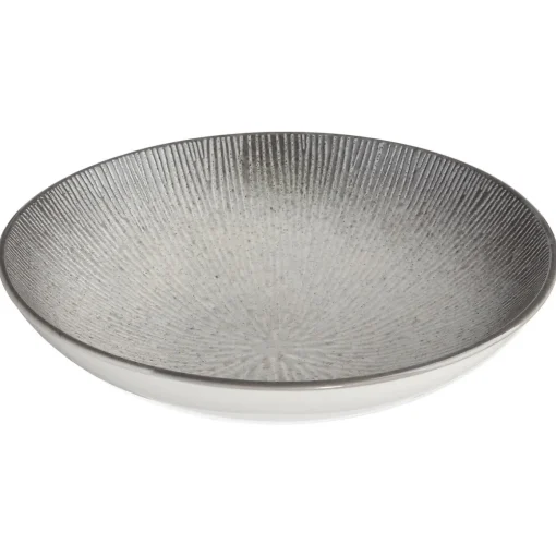 Prato de sopa ATELIER cinza 19cm