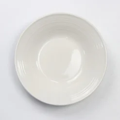 Prato de sopa branco PURE em porcelana 22cm