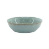 Prato de sopa CAPRI azul em cerâmica 17cm