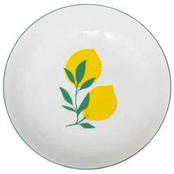 Prato de sopa CITRONS 20cm em porcelana