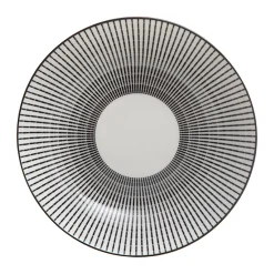 Prato de sopa 20,5cm LUNIS preto