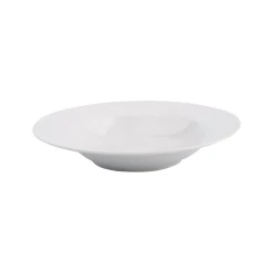 Prato de sopa GIZ branco em cerâmica 23cm