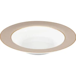 Prato de sopa taupe 22cm