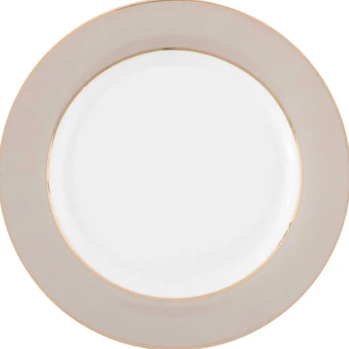 Prato de sopa taupe 22cm