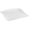 Prato ondulado branco 26cm