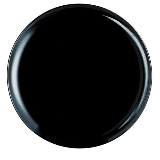 Prato para pizza preto 32cm