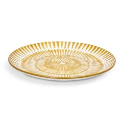 Prato raso ALIVE amarelo 26,5cm