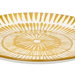 Prato raso ALIVE amarelo 26,5cm