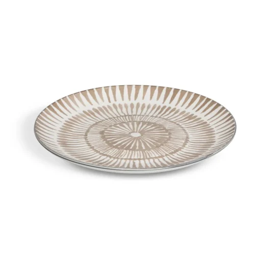 Prato raso ALIVE cinza 26,5cm