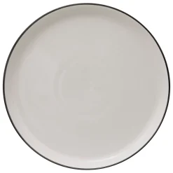 Prato raso ALIX branco em porcelana 27cm