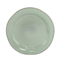 Prato raso CAPRI verde em cerâmica 27cm
