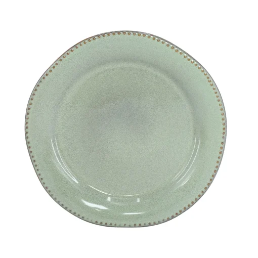 Prato raso CAPRI verde em cerâmica 27cm