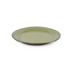 Prato raso CAPRI verde em cerâmica 27cm