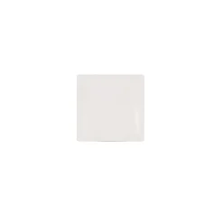 Prato raso ELITE branco em cerâmica 26,5cm