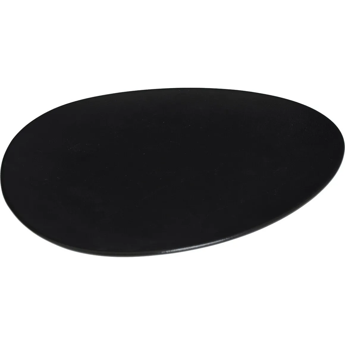 Prato raso GALET preto de porcelana 28cm