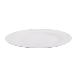 Prato raso GIZ branco em cerâmica 27cm