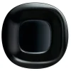 Prato raso LUMINARC OPAL preto 26cm