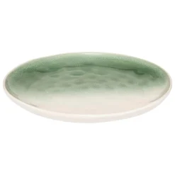 Prato raso MALAKITE 27cm em grés