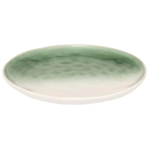 Prato raso MALAKITE 27cm em grés