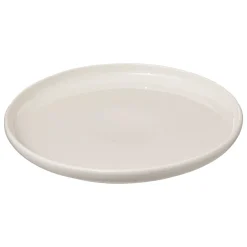 prato raso NORA branco em porcelana 27cm