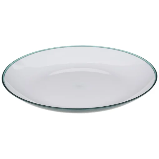 Prato raso SQUARE azul 25cm